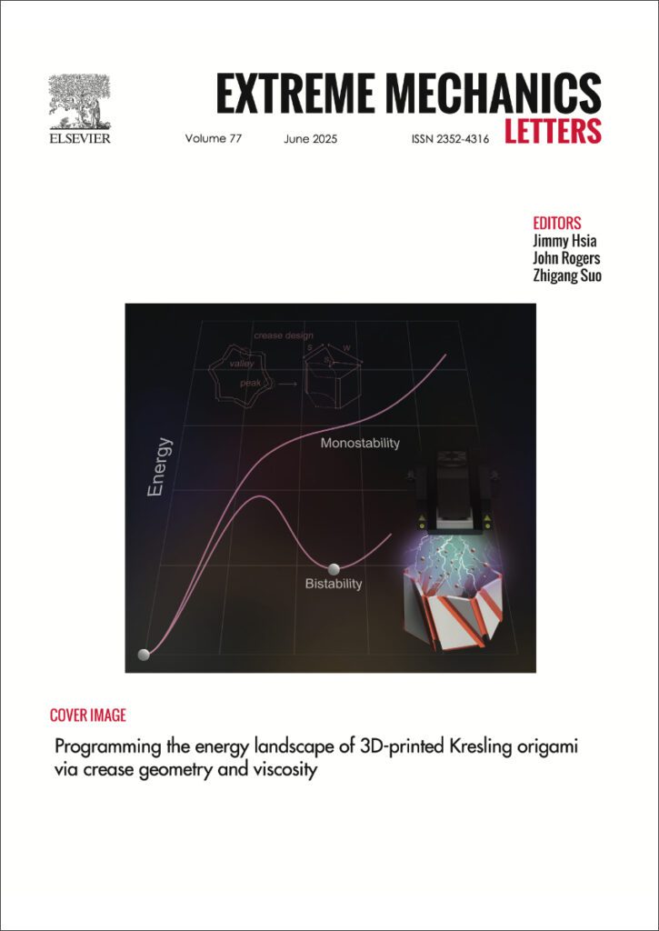 Cover Extreme Mechanics Letters